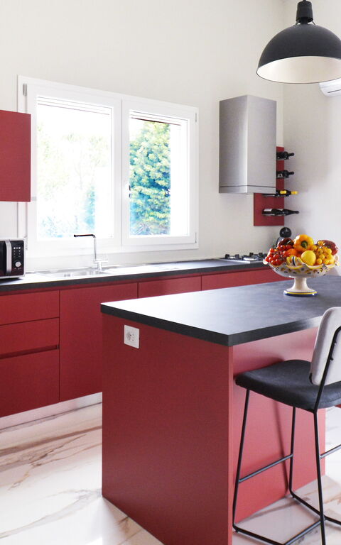 Villa Pica: Kök, Lunchrum