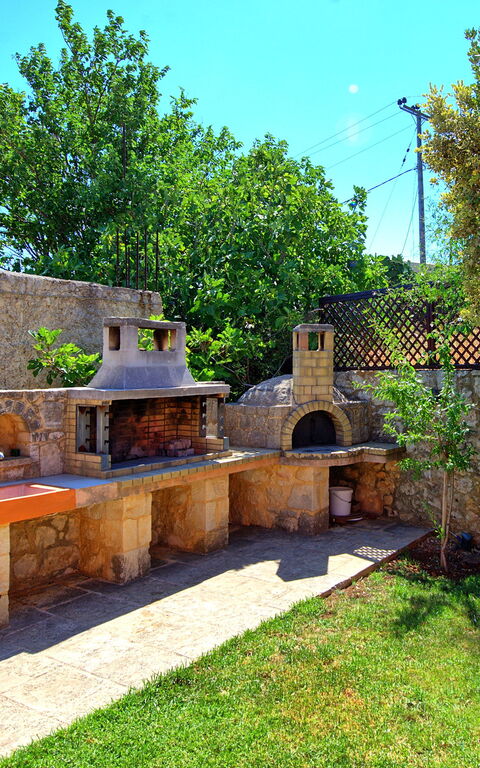 Villa Rodanthi: Balkong / terrass / uteplats, Bekvämligheter, Trädgård, Utomhus