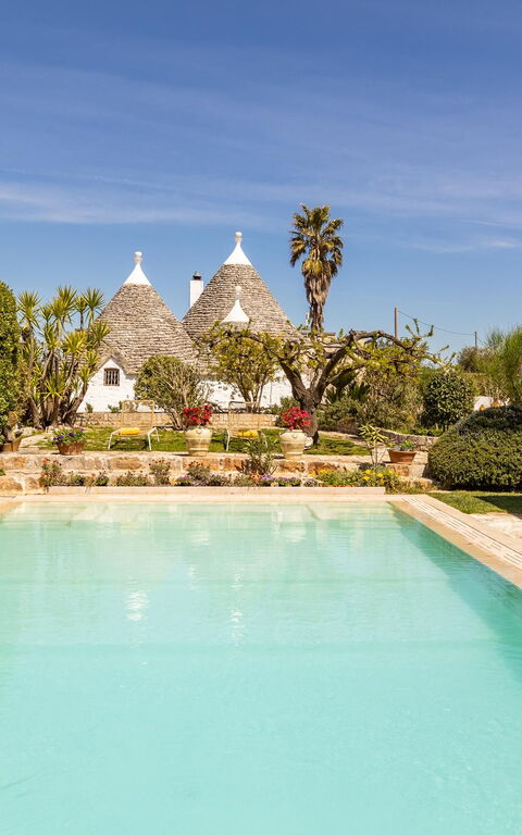 Trullo Patricia Pool: slå samman, Trädgård, Utomhus