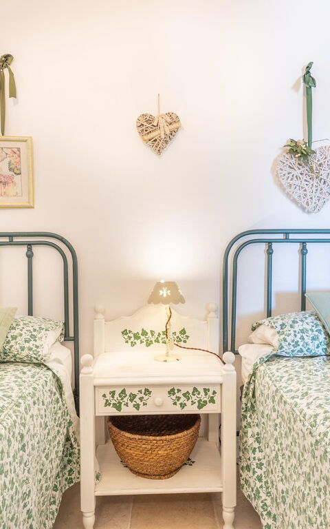 Trullo Patricia Pool: sovrum