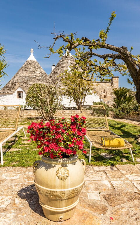 Trullo Patricia Pool: Exteriör, Trädgård