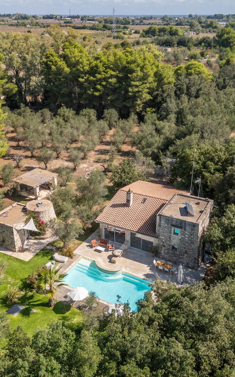 Tenuta Arcadia: slå samman, Trädgård, Visningar