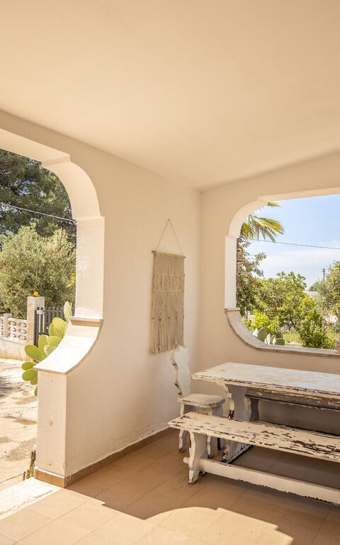 Villa Natura: Balkong / terrass / uteplats, Exteriör, Huvudentré, Utomhus