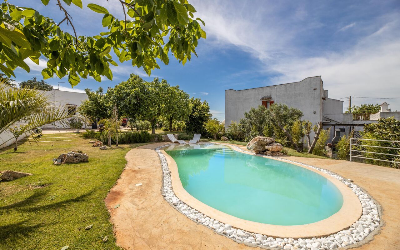 Villa Natura: Exteriör, slå samman, Trädgård