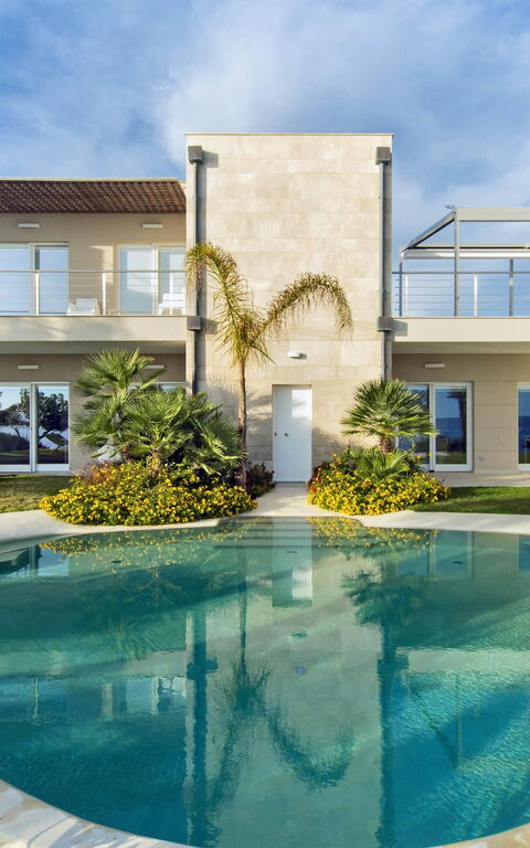 Villa Vera: Balkong / terrass / uteplats, Exteriör, slå samman, Trädgård, Visningar