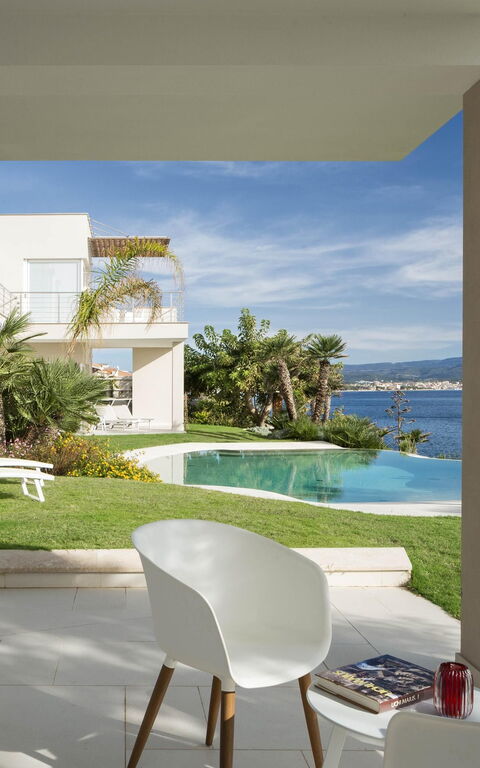 Villa Vera: Balkong / terrass / uteplats, slå samman, Trädgård, Utomhus, Visningar