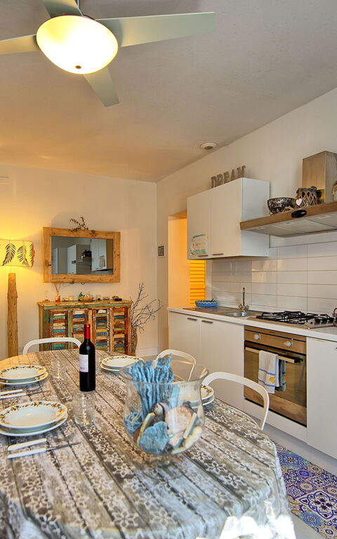 Casa Riva: Kök, Lunchrum