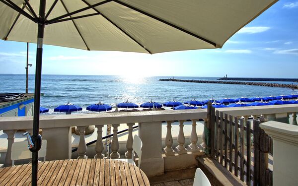 Casa Riva: Balkong / terrass / uteplats, Utomhus