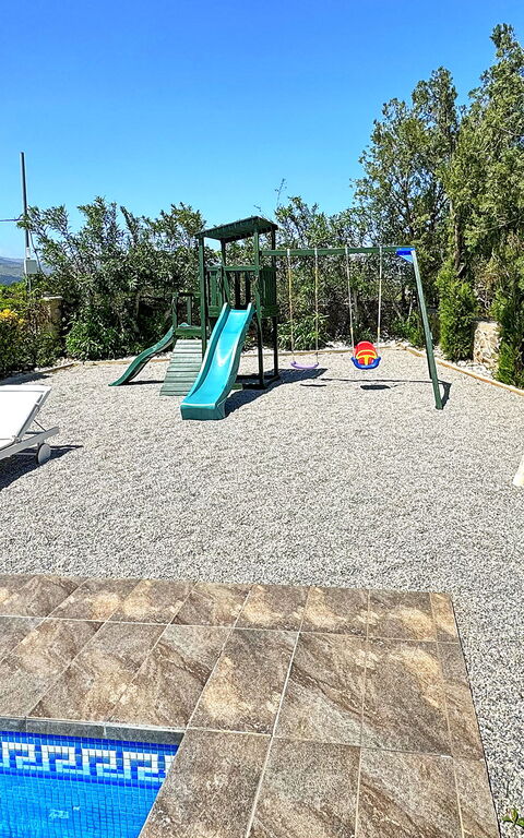 Villa Gianna: slå samman, Utomhus