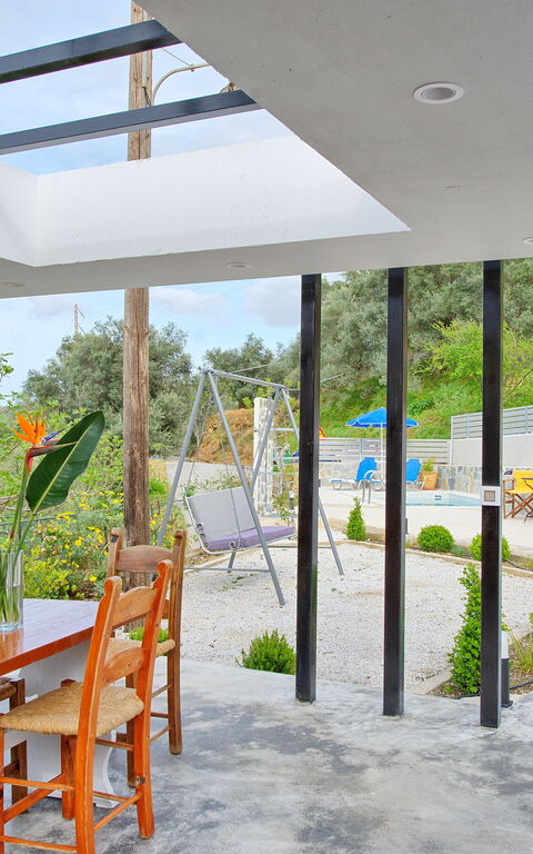 Aretousa: Balkong / terrass / uteplats, Utomhus