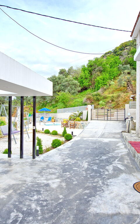 Aretousa: Balkong / terrass / uteplats, Utomhus