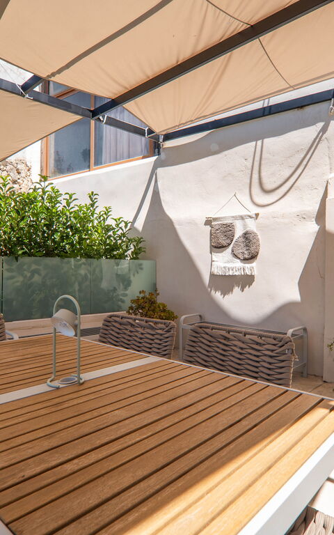 Casa Cafenio: Balkong / terrass / uteplats, Utomhus