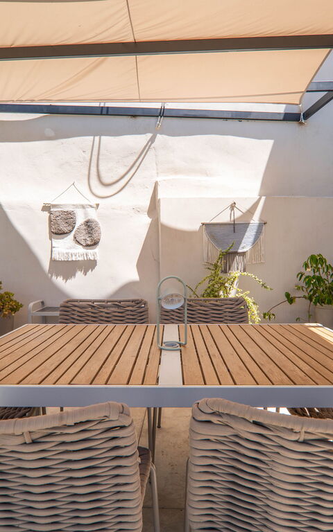 Casa Cafenio: Balkong / terrass / uteplats, Utomhus