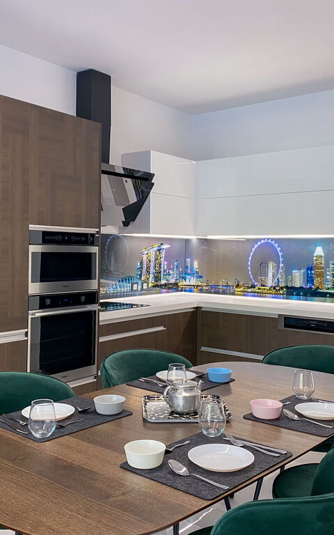 Casa Cafenio: Kök, Lunchrum