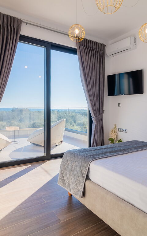 Villa Olivum: sovrum