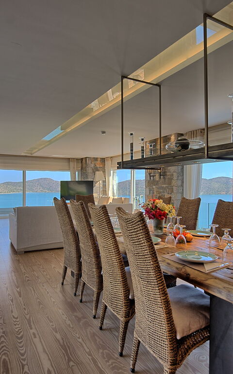 Villa Marina: Lunchrum, Vardagsrum