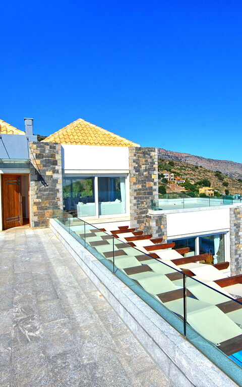 Villa Marina: Balkong / terrass / uteplats, Utomhus, Visningar