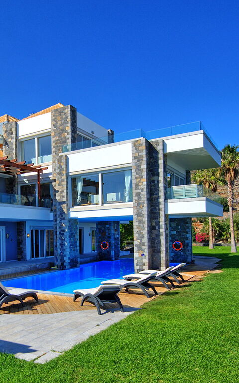 Villa Marina: slå samman, Trädgård, Utomhus