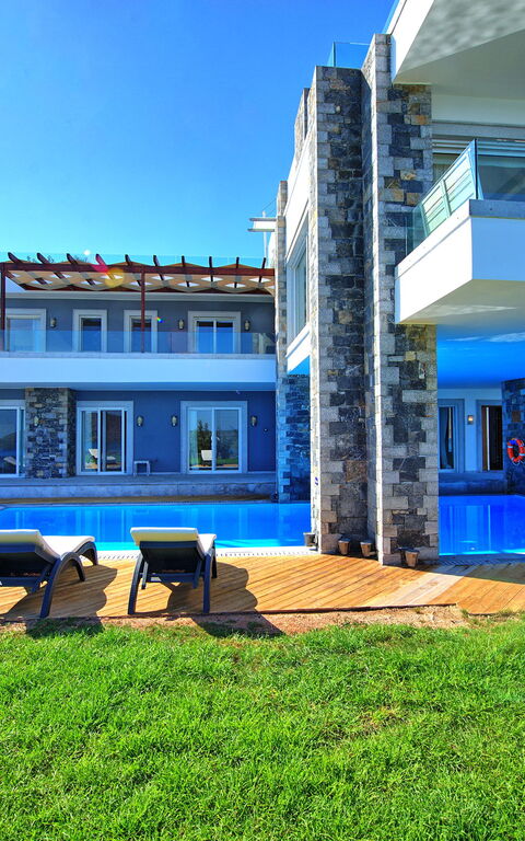 Villa Marina: Trädgård