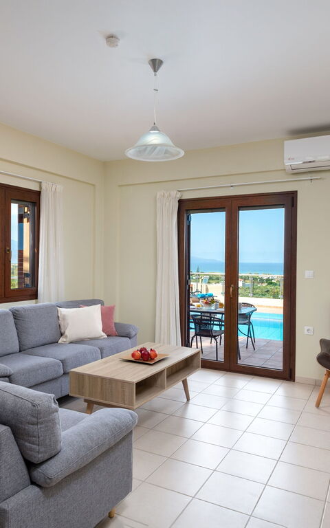 Villa Stratianna: Vardagsrum