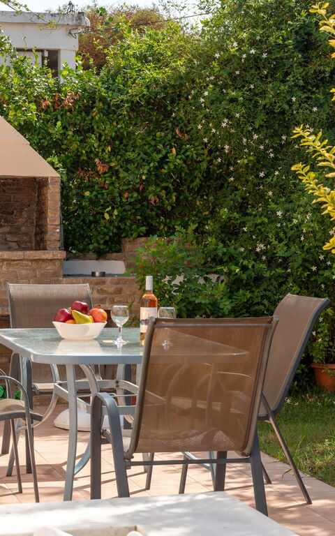 Villa Flora: Balkong / terrass / uteplats, Exteriör, Utomhus