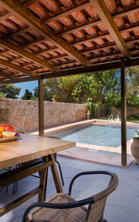 Villa Giani: Balkong / terrass / uteplats, slå samman, Utomhus