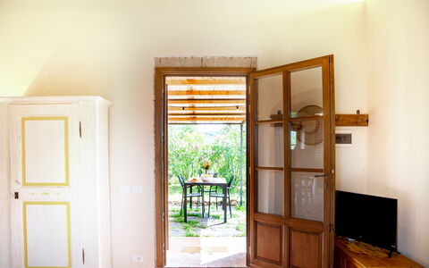 Semesterboende Capanna: Vardagsrum