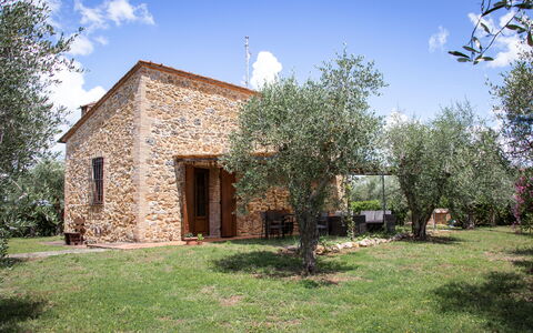 Semesterboende Capanna: Exteriör, Trädgård