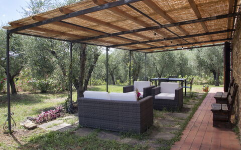 Semesterboende Capanna: Exteriör, Trädgård