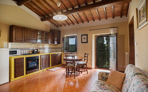 Semesterboende Cipressi: Kök, Vardagsrum