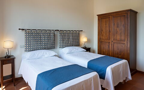 Semesterboende Villa: sovrum