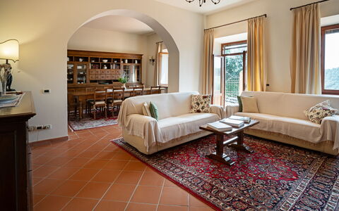 Semesterboende Villa: Vardagsrum