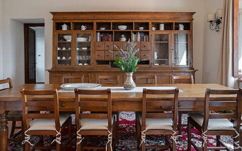 Semesterboende Villa: Lunchrum