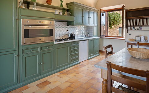 Semesterboende Villa: Kök