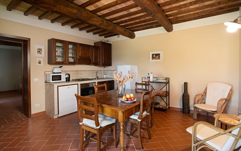 Semesterboende Carro: Kök, Lunchrum, Vardagsrum