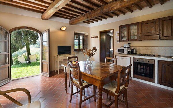 Semesterboende Carro: Kök, Lunchrum, Vardagsrum