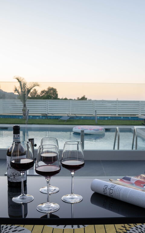 Villa Vincenzo: Balkong / terrass / uteplats, slå samman, Utomhus, Visningar