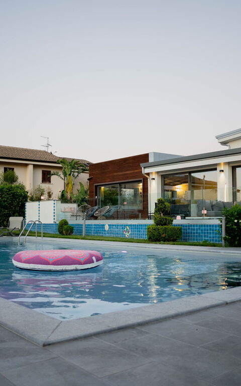 Villa Vincenzo: Exteriör, slå samman, Trädgård