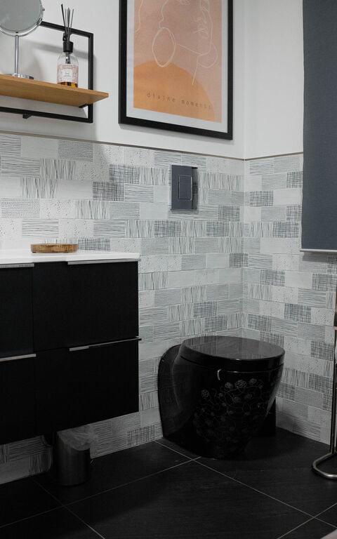 Villa Vincenzo: Badrum