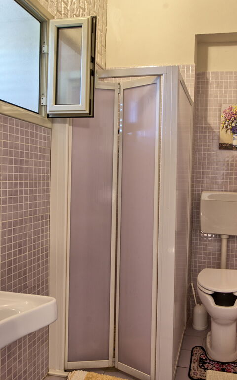 Villa Maddalena: Badrum