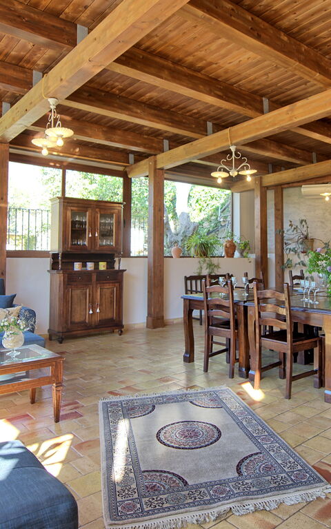 Villa Maddalena: Lunchrum, Vardagsrum