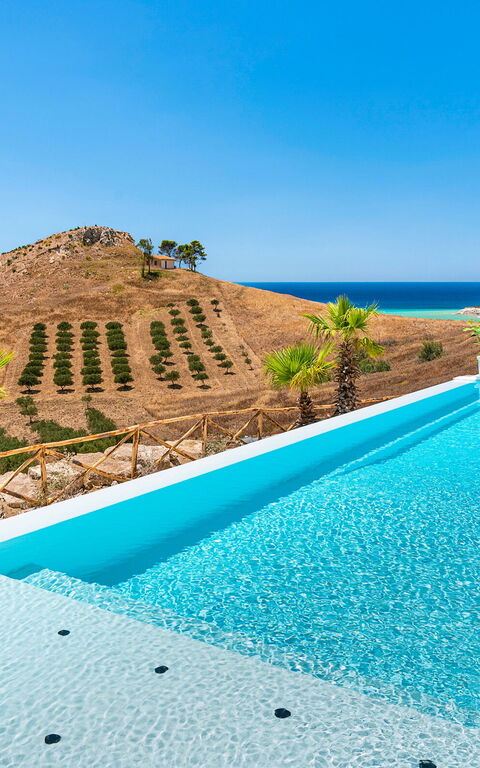 Villa Domizia: slå samman, Visningar