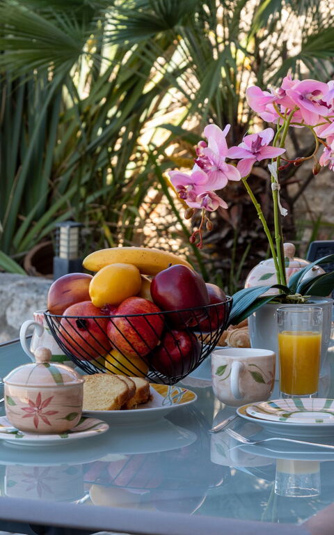 Villa Halepi: Exteriör, Mat, Utomhus