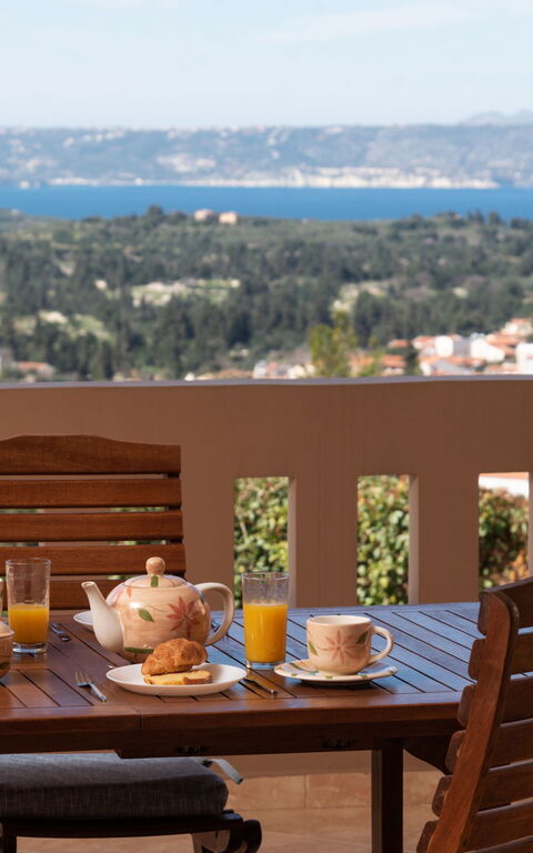 Villa Halepi: Balkong / terrass / uteplats, Visningar