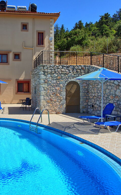 Villa Halepi: Exteriör, slå samman, Utomhus