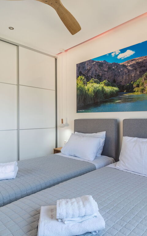 Villa Halepi: sovrum