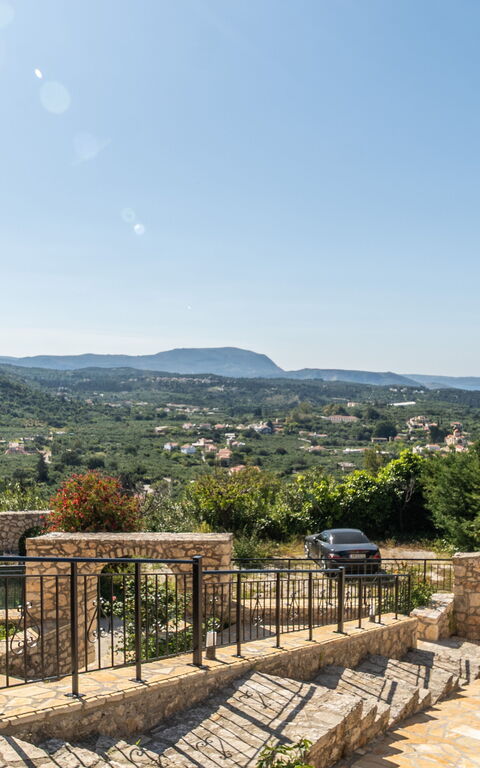 Villa Halepi: Utomhus, Visningar