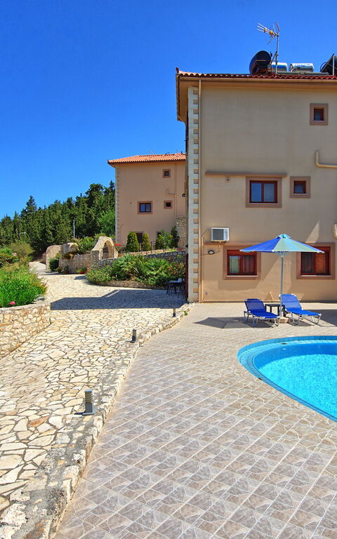 Villa Halepi: Exteriör, slå samman, Utomhus