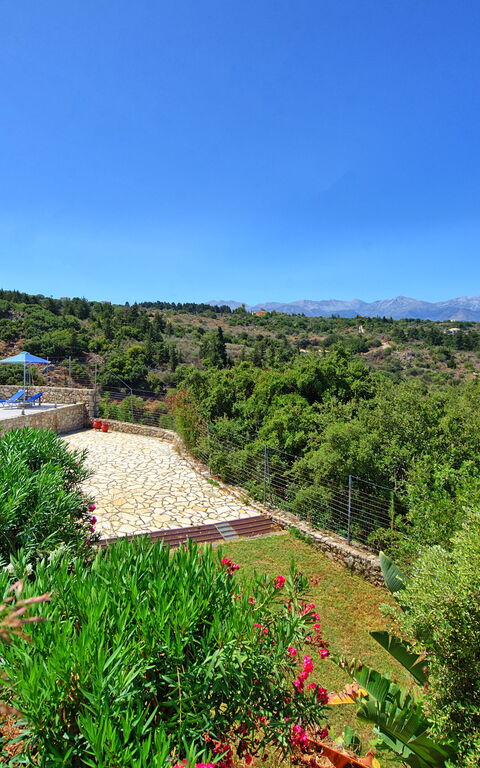 Villa Halepi: slå samman, Utomhus, Visningar