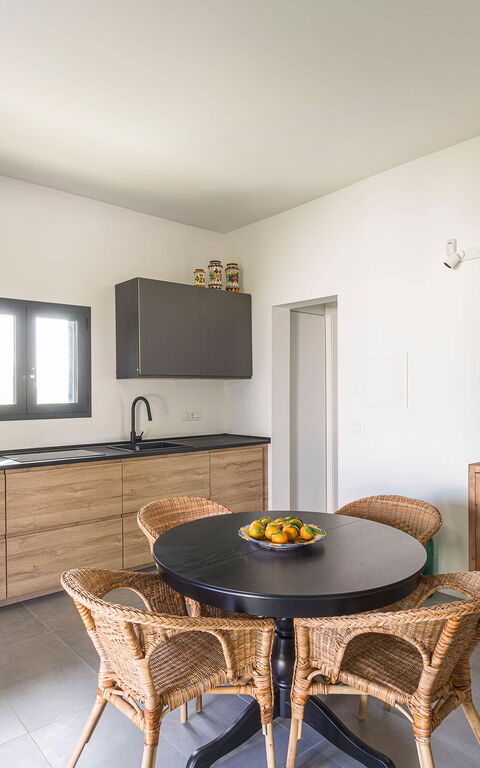Casa Tancredi: Kök, Vardagsrum